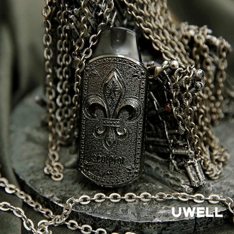 UWELL SCULPTOR雕塑家 11W電鍍金屬雕刻空倉煙彈:圖片 4