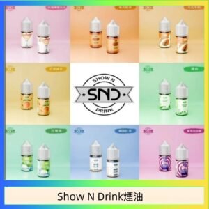 Show N Drink煙油 玫瑰檸檬冰沙 泰式奶茶